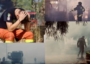 Villasor, fiamme pazzesche attorno all’ex zuccherificio: cronaca di una sera di paura