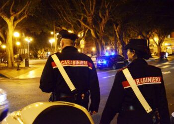 Cagliari, 36 rider controllati dai carabinieri nella notte
