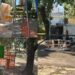 Iglesias, nuovi giochi per i bambini al parco e il sindaco avverte: “Sono per i piccoli, non per adolescenti: controllerò mattina e sera”