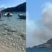 Cala Pira: bagnanti e territorio in salvo grazie all’intervento di forze dell’ordine, volontari e mezzi aerei