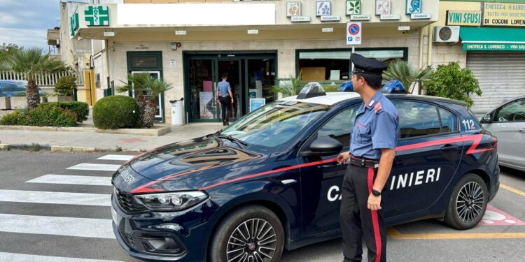 Rapina in farmacia a Monserrato in via San Lorenzo: arrestato dai carabinieri in meno di due ore