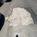 Cagliari, una voragine in via Genneruxi coperta di cemento e dimenticata da un anno