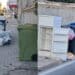 Cumuli di rifiuti in viale La Plaia, così Cagliari accoglie turisti e crocieristi