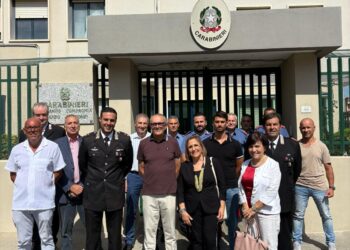 Quartu, il sindaco Milia incontra i carabinieri della Compagnia locale