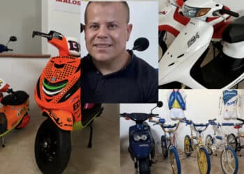 Cagliari, agente di commercio con la passione delle due ruote anni 80/90: museo quasi pronto, nuovi pezzi si aggiungono alla collezione