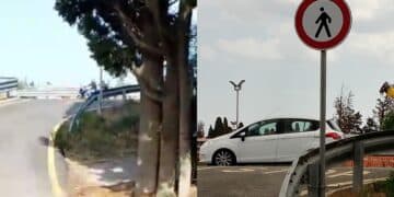Capoterra, vietato percorrere a piedi la 195: spunta un cartello che limita il passaggio anche a chi deve arrivare a casa