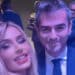 “Massi” Zedda posa con Valeria Marini in un teatro chic di Cagliari: sorrisi e gioia