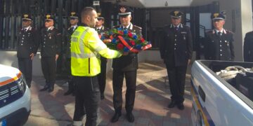 Cagliari, la Protezione Civile e la Polizia Penitenziaria ricordano i tre Carabinieri morti  nella tragica esplosione di ieri in provincia di Verona (VIDEO)