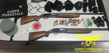 500 grammi di cocaina e munizioni per bracconaggio, un arresto per armi clandestine e traffico di stupefacenti a Villa San Pietro