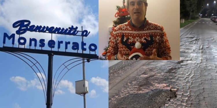 Monserrato, sotto l’albero di Natale 2 milioni di euro per riparare le strade