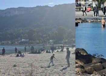 Cagliari, 20 gradi e Poetto preso d’assalto da turisti e cittadini
