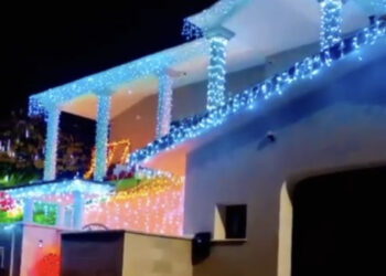 Concorso “Migliori luminarie in Sardegna”: casa di William e Ale a Sorgono