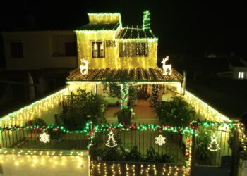 Concorso “Le migliori luminarie in Sardegna”: casa Sarritzu-Serra a Quartu Sant’Elena