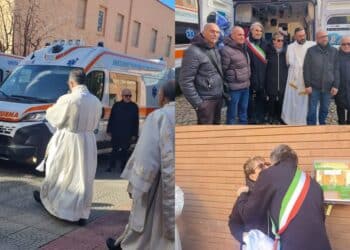 Monserrato, ambulanze e defibrillatori in ricordo di Antonina e Giuseppe e in nome del volontariato