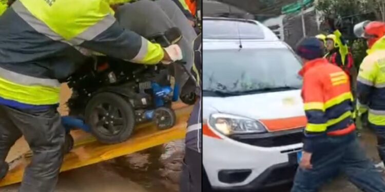 Acqua alta in strada e nei cortili privati a Capoterra, a Maddalena scattano le evacuazioni