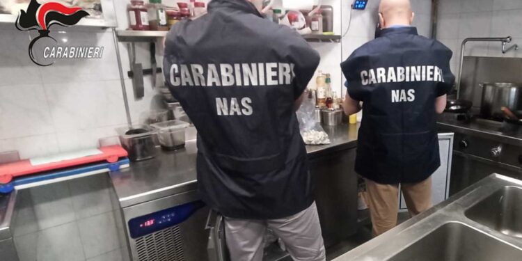 Cagliari, gravi carenze igieniche e utilizzo di acqua non certificata: i Nas chiudono una pizzeria al taglio