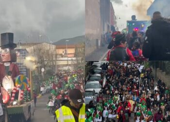 Nemmeno la pioggia ferma la festa: buona la prima, a Villa San Pietro e Capoterra il debutto del Carnevale (VIDEO)