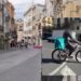 Cagliari, via Manno e via Garibaldi scambiate per piste: i rider sfrecciano a tutta velocità