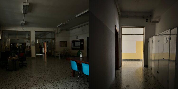 Cagliari, protestano gli studenti del Pacinotti: “Senza corrente, acqua e riscaldamento”
