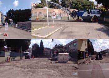 Pirri, al via i lavori di bitumazione nell’area mercatale di Is Bingias