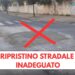 Carbonia, ripristino stradale inadeguato, Abbanoa obbligata a rifare i lavori