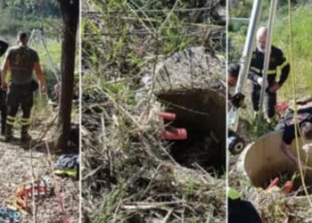 Donna cade in un pozzo per 15 metri: salvata dai vigili del fuoco