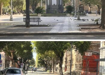 Protesta per la sanità, partita e chiusura di via Porcell, a Cagliari la tempesta perfetta manda il traffico in tilt