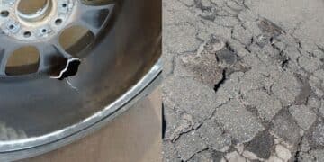 Anche senza chiodi la strada è una trappola: da Orani a Nuoro: “Ho preso una buca enorme e i pezzi del manto stradale  mi hanno scoppiato le gomme”