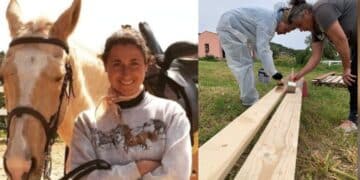 Quartu, il maneggio di Alba Fois riprende vita dopo il ciclone Harry grazie alla solidarietà