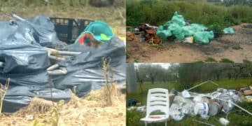 Discarica a cielo aperto a Magangiosa: degrado davanti a un uliveto secolare di 45 ettari (VIDEO)