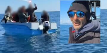 Teulada, salva 11 migranti in mare e viene insultato sui social