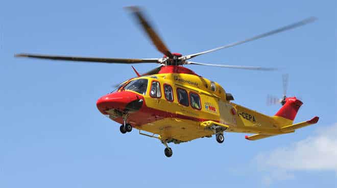 Villanovafranca, grave incidente lungo la Sp 36: bimbo di un anno elitrasportato in ospedale