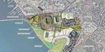 Cagliari, accanto al nuovo stadio non solo un hotel ma un super multipiano: Sant’Elia cambia volto con 5mila parcheggi
