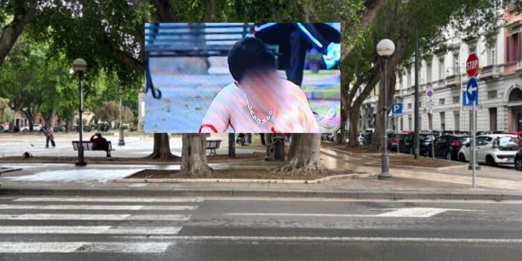 Cagliari, rabbia e dolore per le immagini shock di piazza del Carmine: “La donna sta male, ha bisogno di aiuto”