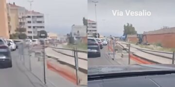 Via Vesalio, iniziano i lavori per la nuova rotatoria e il traffico cambia ancora: disagi fino ad agosto