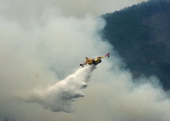 Incendi in Sardegna, basta dubbi: “Nessuna riduzione dei canadair, operativa l’intera flotta”