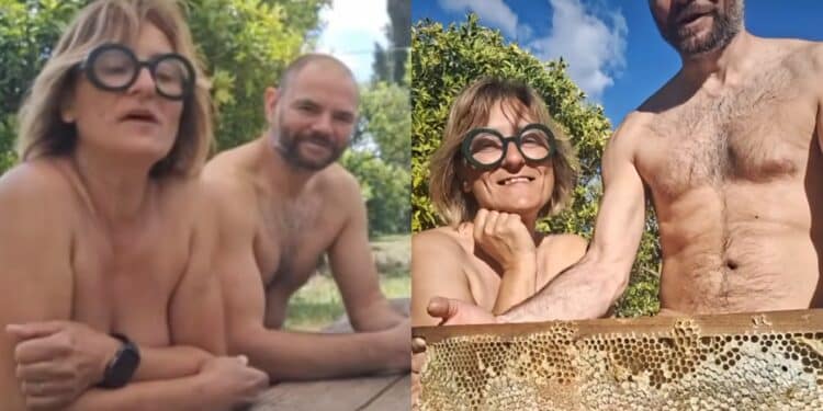 Monastir, nudi in mezzo alla natura tra api e miele: grande successo per il pic nic naturalista