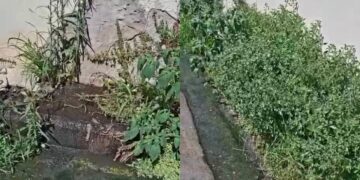 Capoterra, in via Giusti la fogna sgorga a cielo aperto