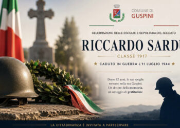 Guspini, dopo 82 anni nel Cimitero di Guerra del Comune di Volterra torna a casa il soldato Riccardo Sardu