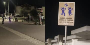 Villaspeciosa, strade chiuse al traffico veicolare: “I bambini devono giocare”