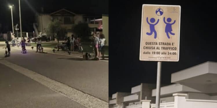 Villaspeciosa, strade chiuse al traffico veicolare: “I bambini devono giocare”