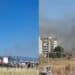 Quartu, grosso incendio in zona velodromo: da due ore fiamme altissime a due passi da case e negozi