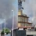 Il fuoco non concede tregua: grosso incendio fra il Policlinico di Monserrato e la 554