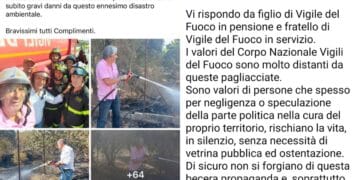Selfie durante l’incendio, scoppia la polemica: “I sindaci di Selargius e Monserrato hanno scambiato la tragedia per un set fotografico”