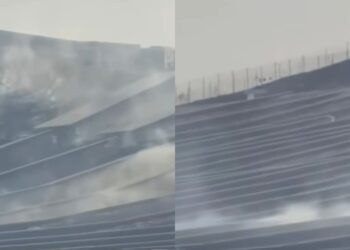 Aria irrespirabile a Ottana, a fuoco il maxi parco fotovoltaico: in fiamme migliaia di pannelli
