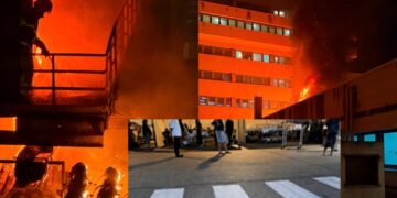 Cagliari, terrore nella notte al Brotzu: incendio al pronto soccorso, evacuati pazienti