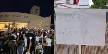 Solanas, centinaia di persone in marcia per Michela: “Abbiamo camminato insieme nella preghiera”
