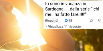 Turisti in fuga dalla Sardegna per il gran caldo: feedback negativi per l’isola dei nuraghi