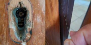 Ladri in azione a Cagliari, serrature dei portoni d’ingresso violate con il sistema dell’acido nitrico