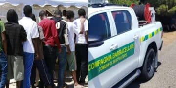 Sant’Antioco, secondo sbarco di migranti in poche ore: a Cala Sperone arrivano altri 13 algerini